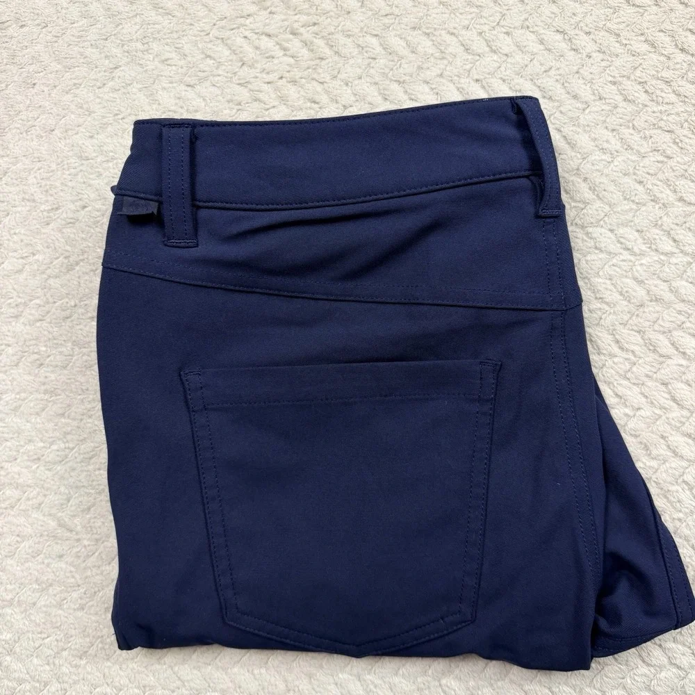 Lululemon Mens Pants 29 x 31 Straight Blue Commission ABC Performance Stretch